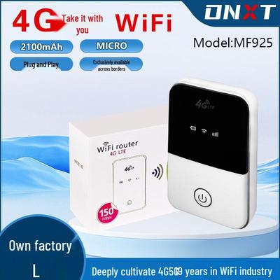Портативный Wi-Fi-маршрутизатор 4G LTE: Карманный мобильный интернет-модем с поддержкой SIM-карты