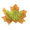 50 шт. искусственный кленовый лист реалистичная ткань осенние листья для дома и улицы Хэллоуин осень