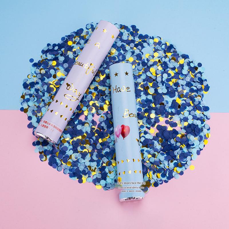 Handheld Confetti Cannon: Ideal for Birthdays, Weddings, and Celebrations