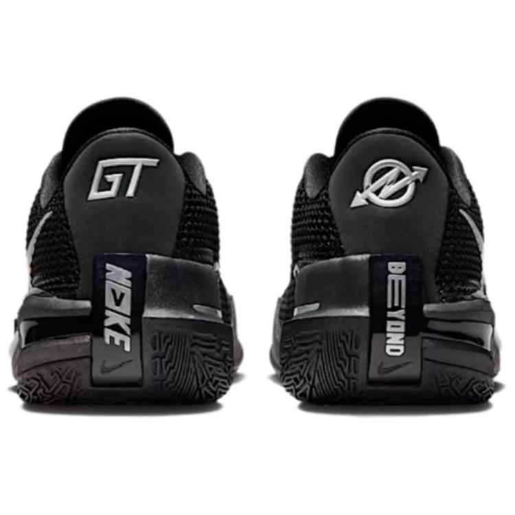 Nike Эйр Зум GT. Кроссовки для баскетбола Cut 1 Унисекс Черные Азиатская версия Повседневные CZ0176-006