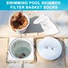 Носки для скиммера для бассейна, эластичный универсальный уловитель, простая установка, тканевая корзина для мусора, фильтр для бассейна