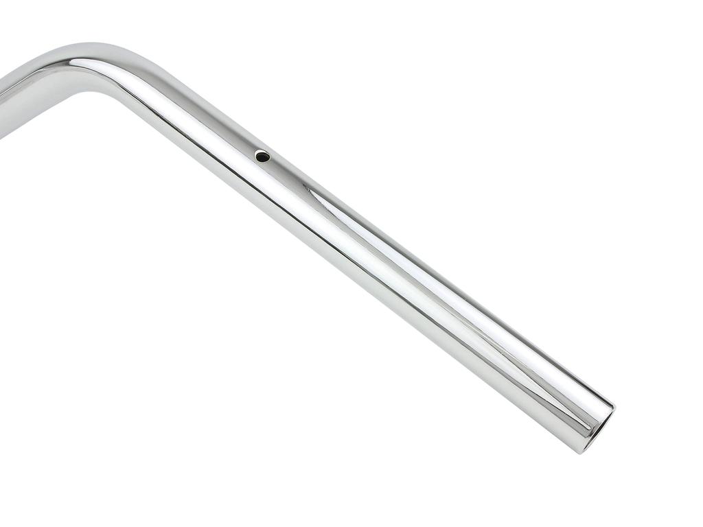 POSH FAITH W1 Handlebars for Honda W800 Compatible with 2020 Steel with a Plated Part Number 043063 (2011-2016) [Not Models] Finish,