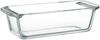 Iwaki BC211 Heat-Resistant Glass Cake Pan, Square Pound Cake Pan, 18x8cm