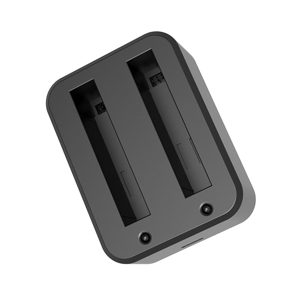 Plastic Charger Hub USB Type-C Portable Battery Charger Adapter 5V 3A 2 Slots with Indicator Camera Accessories for Insta360 X3