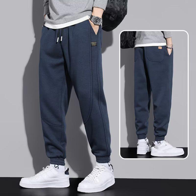 Mens Sweatpants Loose Long Pants Jogger Trousers Casual Sports Fitness Solid Jogging Pants Mens Sweat Pants