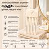 Adjustable Temperature Hair Clip Heated Volume for Fine Flat Hair, Electric Root Lifter Comb Non Damaging Fluffer with 2 Heat Settings, Volumizing