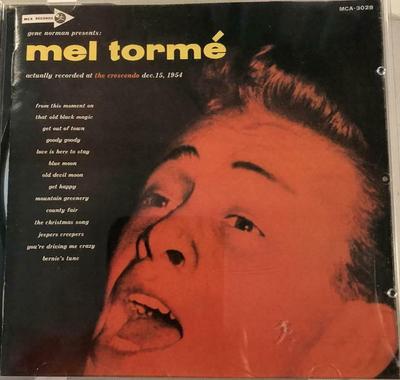 CD MEL TORME - At Crescent 30P22323 Coral 1988 Japan ObiКлассический Б/у