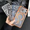 Soft Matte Translunt Plating Case For iphone 17 Air 13 14 15 16 17 Pro Max For Magsafe Magnetic Wireless Charging Bumper Cover