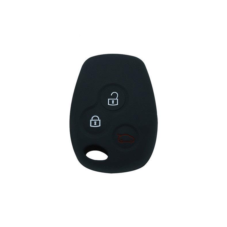 Силиконовый чехол для ключей с 3 кнопками подходит для Renault Kangoo DACIA Scenic Megane Sandero Captur Twingo Modus