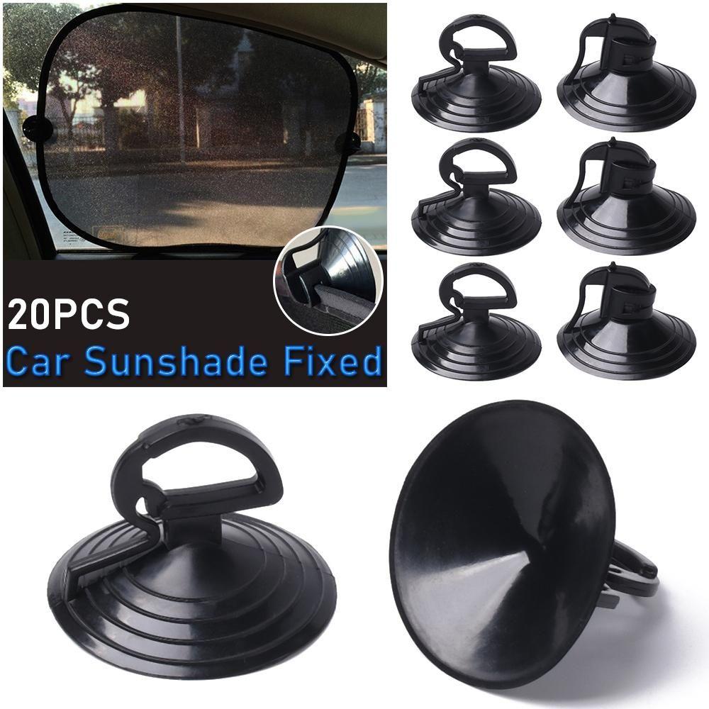 Wall Rack Balloon Decor Kitchen Table Top Holder Clips Suction Cup Cable Fasten Car Sunshade Fixed