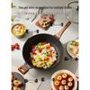COOKER KING 34cm B50182 Non-Stick Enamel Wok