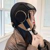 Windproof Warm Ski Hat Beanie Cycling Lei Feng Hat Fashion Winter Pilot Hat With Goggles  Women/Men