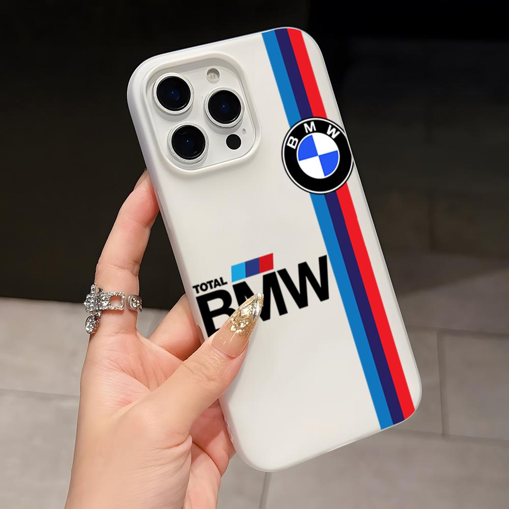Чехол для телефона с логотипом мотоцикла B-BMW для IPhone 17 Air 16 E 15 14 Plus 13 12 11 Pro Max 2 Мягкий матовый Конфетный Прозрачный Желейный 2-в- vhpx10