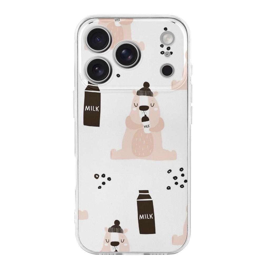 1 Pack For Iphone 17/17Air/17Pro/17ProMax Crystal TPU Shock Absorbing Case With Slim Fit, Smooth Buttons, Clear Surface And Grip