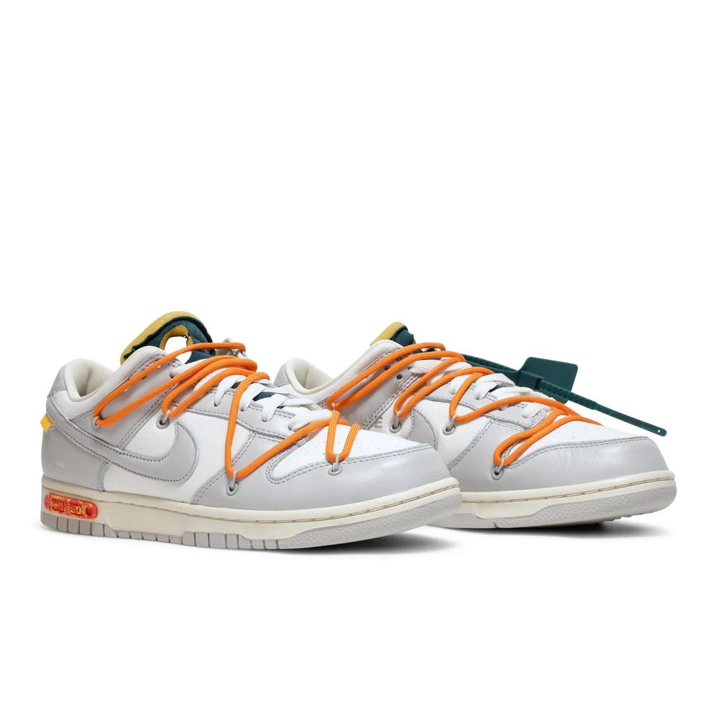 Nike Dunk Low 'Lot 44 of 50' (Unisex) Sail / Neutral Grey / Alpha Orange Skate Shoes DM1602 104