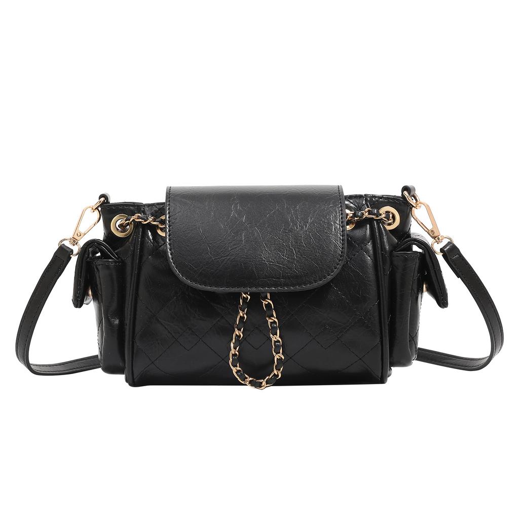 Простая и повседневная одноплечевая сумка, нишевое качество, в корейском стиле, стильная и модная маленькая квадратная сумочка