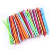 100 Pieces Plastic Darning Threading Weaving Sewing Needles For Kids Craft 7Cm