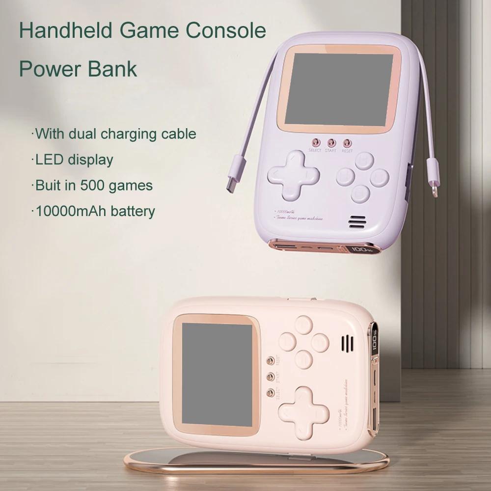 Ultra Clear 3.2 Inch Color Display 2024 New Handheld Game Console Power Bank Can Be Connected To A Tv Childhood Arcade Games