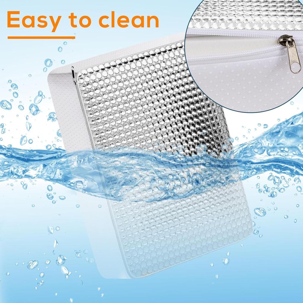 YUNVI RV Skylight Ulator 14X22X2.8,RV Vent Cover And Skylight Shade,Waterproof RV Vent Ulator Sunroof Pillow For Ide Camper Shower