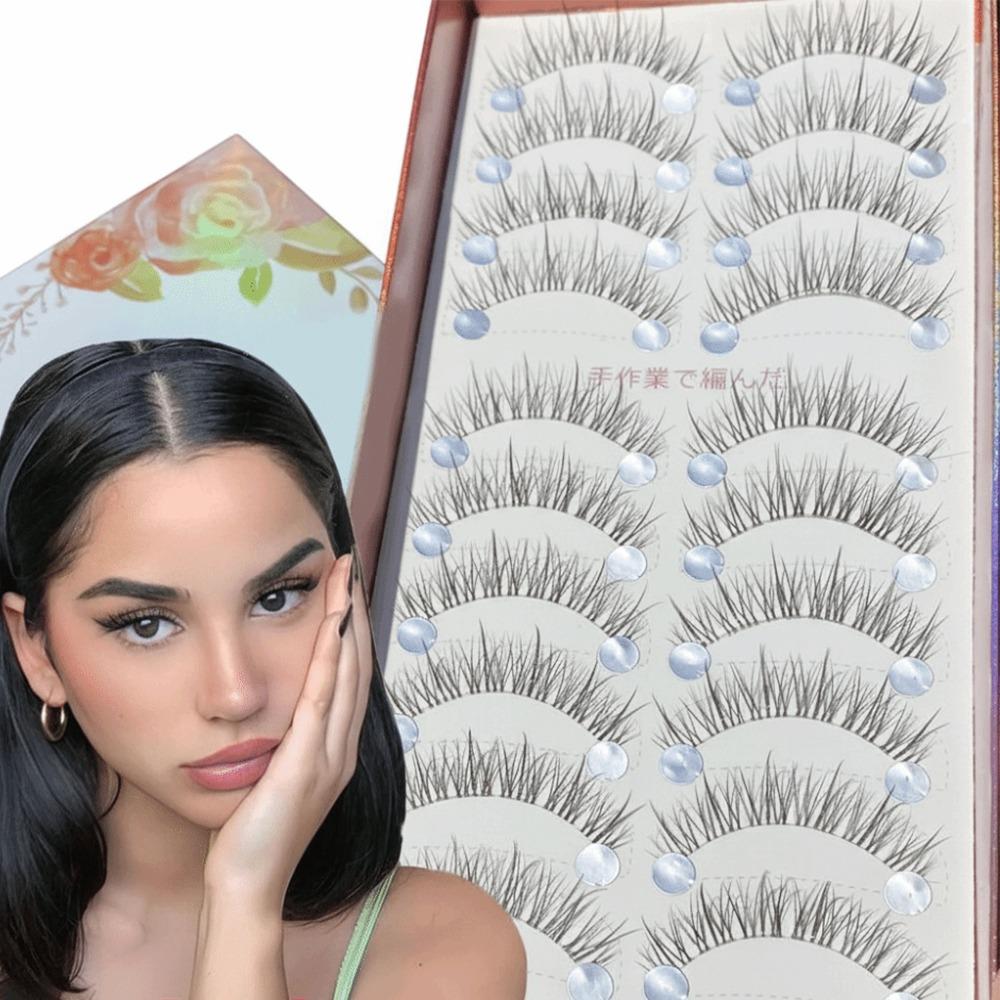 Natural Eyelashes 3D Mink False Eyelashes New Fake Lashes  Makeup Eyelash Extension