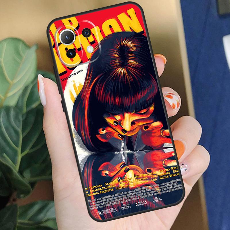 Чехол для телефона с постером фильма «Криминальное чтиво» для Xiaomi 17 Pro Max 14 15 Ultra 13T 14T 15T Pro POCO F8 F7 F5 F6 X5 X6 X7 Pro Чехол