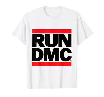 Официальная футболка с логотипом RUN DMC