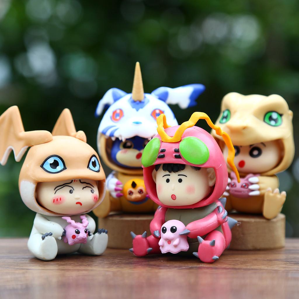 Фигурка Digimon Крейон Шин-чан из ПВХ с интерактивными функциями для детей и коллекционеров