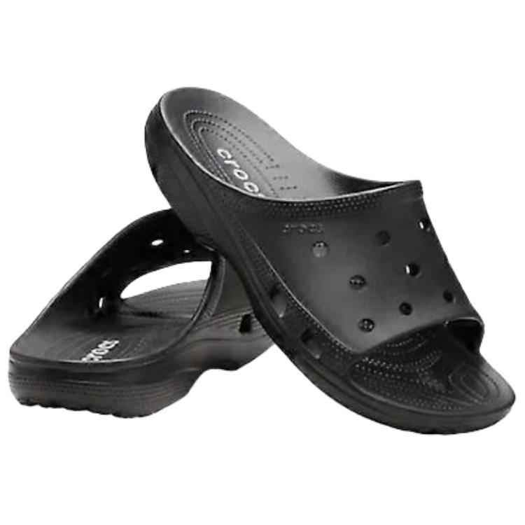 Crocs Субботняя Мода Универсальные Противоскользящие Сандалии Мужские сандалии Черный 213298-001
