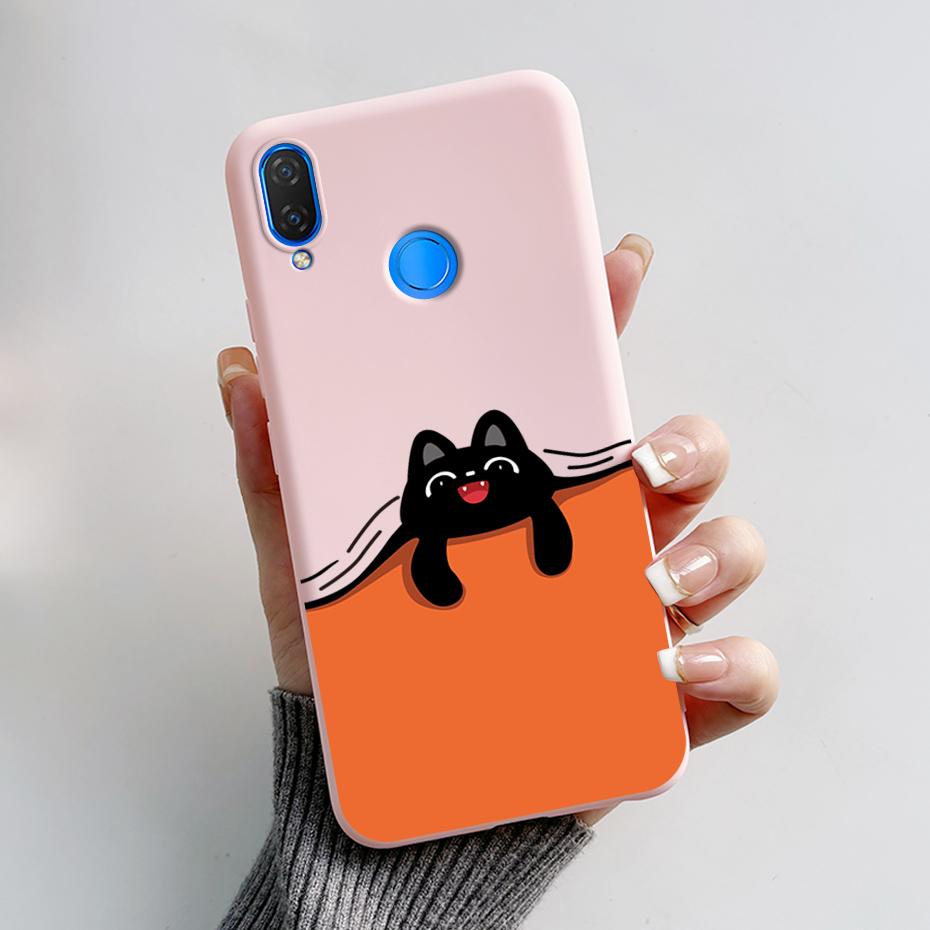 Чехол для Huawei Nova 3i INE-LX1 INE-LX2 Чехол с пандами Мягкий силиконовый чехол для телефона Для Huawei P Smart Plus 2018 Nova3i Fundas Бампер
