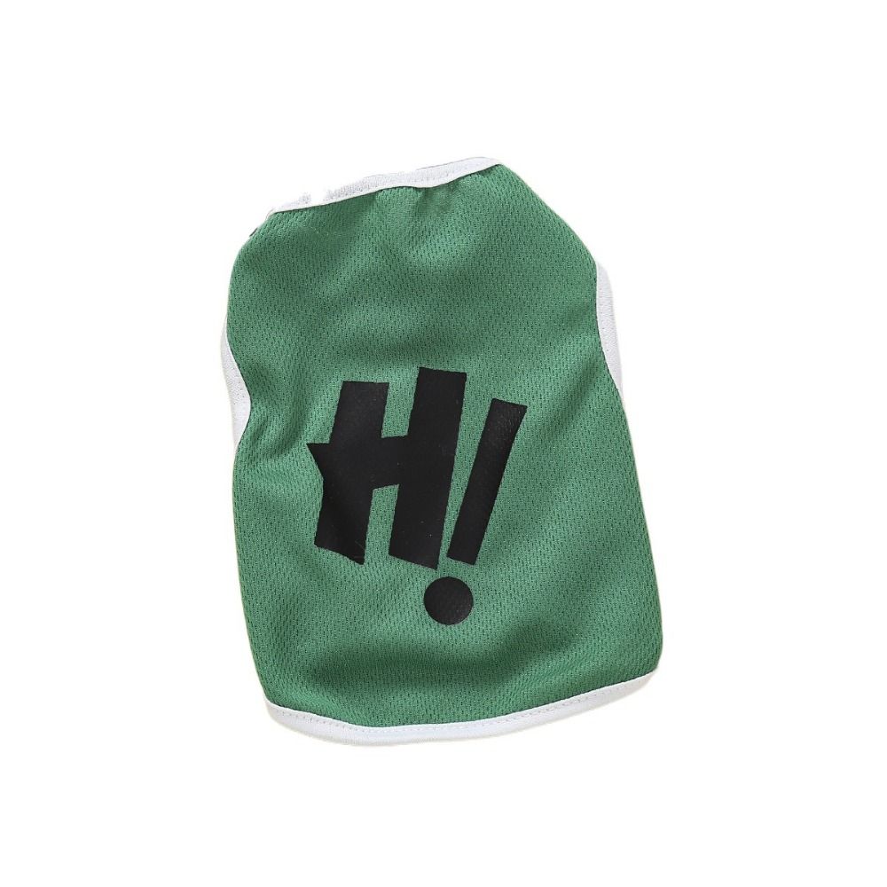 Polyester Cat Sleeveless Vest Breathable Pet Print Vest Cat Apparel Dog T-shirt for Dogs Puppy