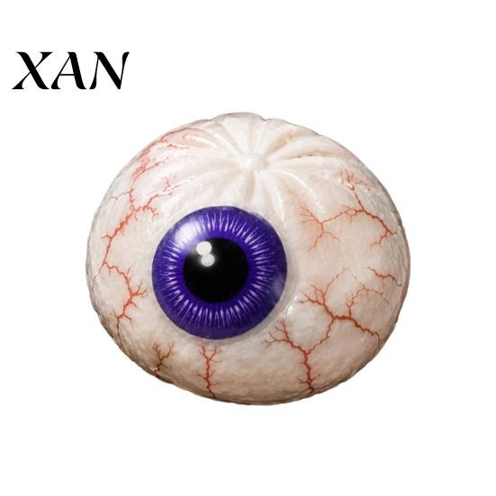 Soft Maltose Fidget Toys Halloween Glitter Squeeze Stress Ball, TPR Slow Rising Toy, Relief Sensory Ghost Pumpkin Eyeball Dumpling Decompression Gift