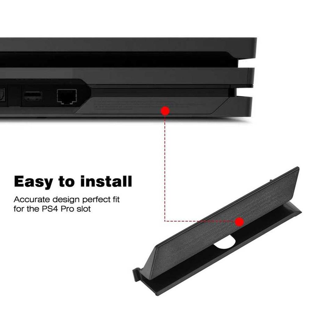 Крышка отсека для жесткого диска, пластиковая крышка отсека для жесткого диска, дверца, задвижка для игровой консоли PS4 Pro, запасная часть