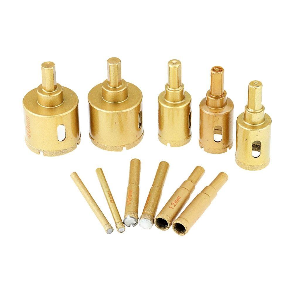 Angle Grinder Drilling Brazed Core Dry Drill Drill Bit Tools Vacuum Braze  Tile Hole Opener