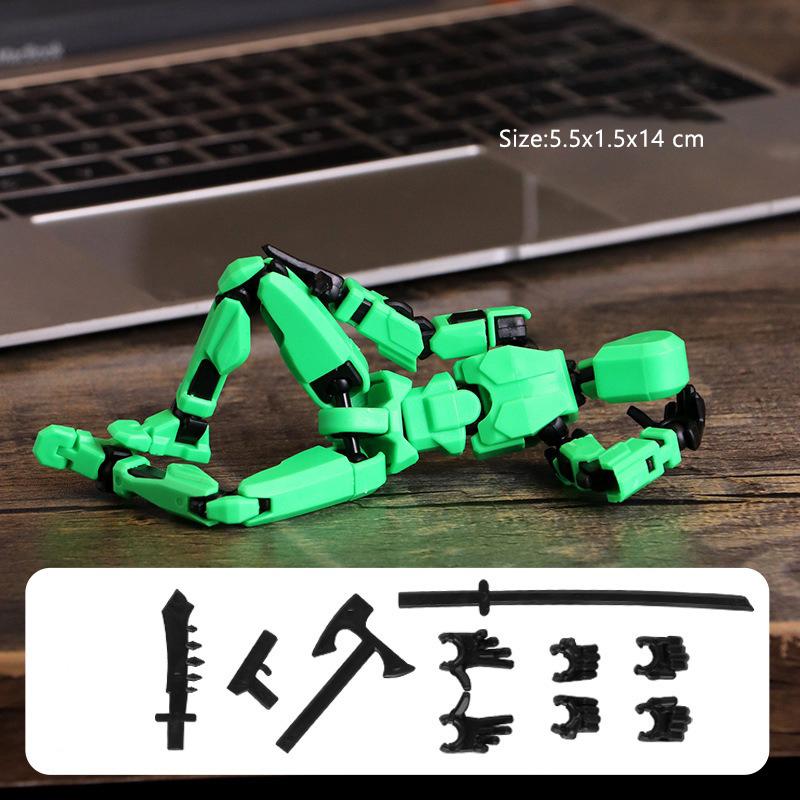 13 Titan Action Figure Multi-Jointed Movable Shapeshift Robot 3D Printed Mannequin Dummy Toys Ornament For Children Adult Gifts
