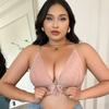 European and American Lace Front Clasp Design French Bra Romantic Push-up Sexy and Comfortable Underwear