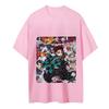Demon Slayer Japanese Anime Classic Characters Sports Casual Short-sleeved Comfortable Popular Top Autumn and Winter Innerwear