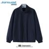 Мужская повседневная куртка Jeanswest 2026 Осень, с воротником-стойкой, пэчворк в клетку