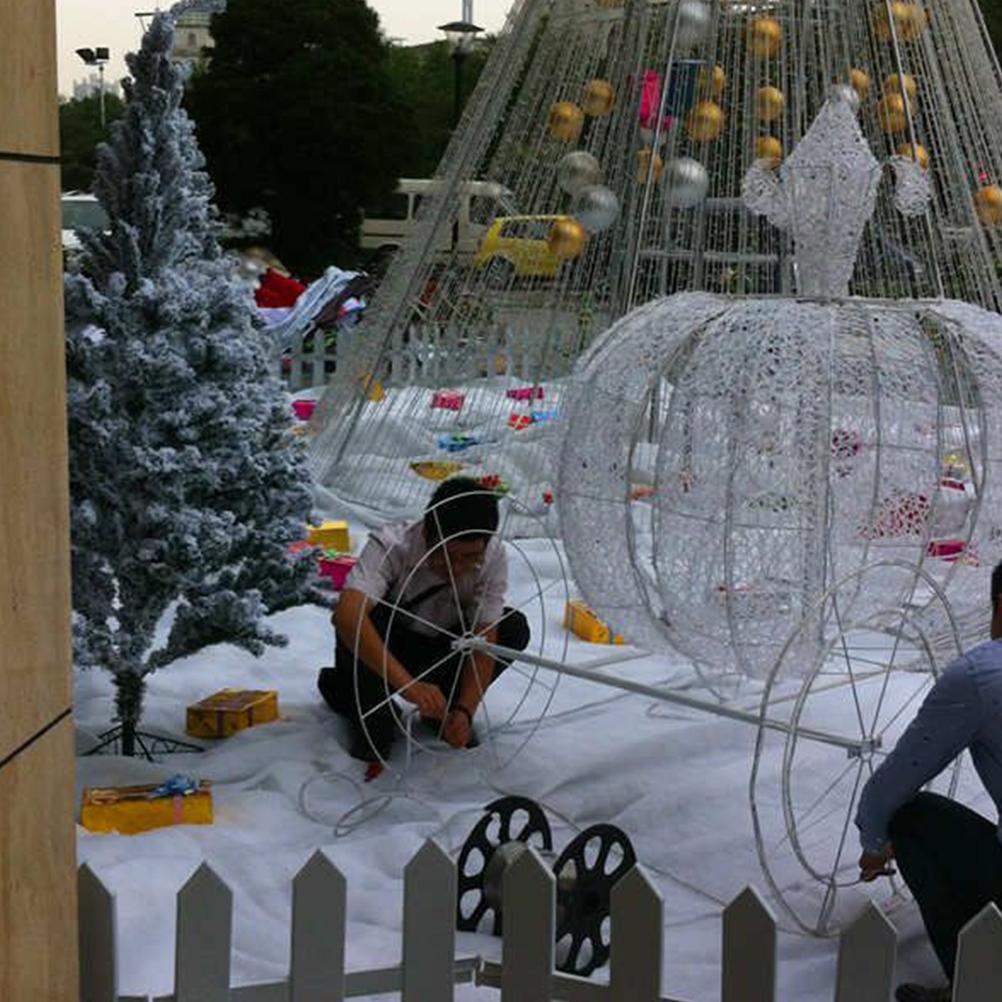 Рождественский снежный покров, искусственное хлопковое одеяло для рождественской елки, юбки, фон