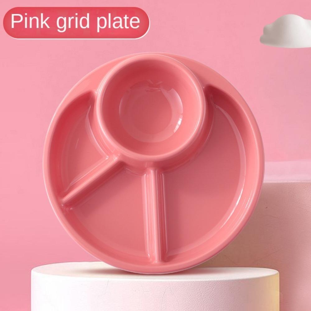 Compartment Design Bariatric Plate Weight Management Durable Portion Plate Nutrition Control Divided Plate Meal Prep