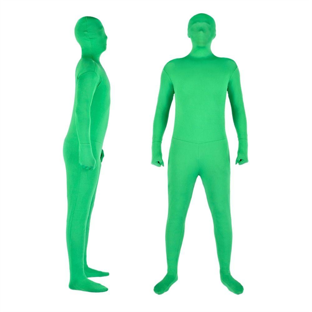 Suit Photo Video Chroma Key Jumpsuits Green Screen Suit Chromakey Green Suit Disappearing Bodysuit