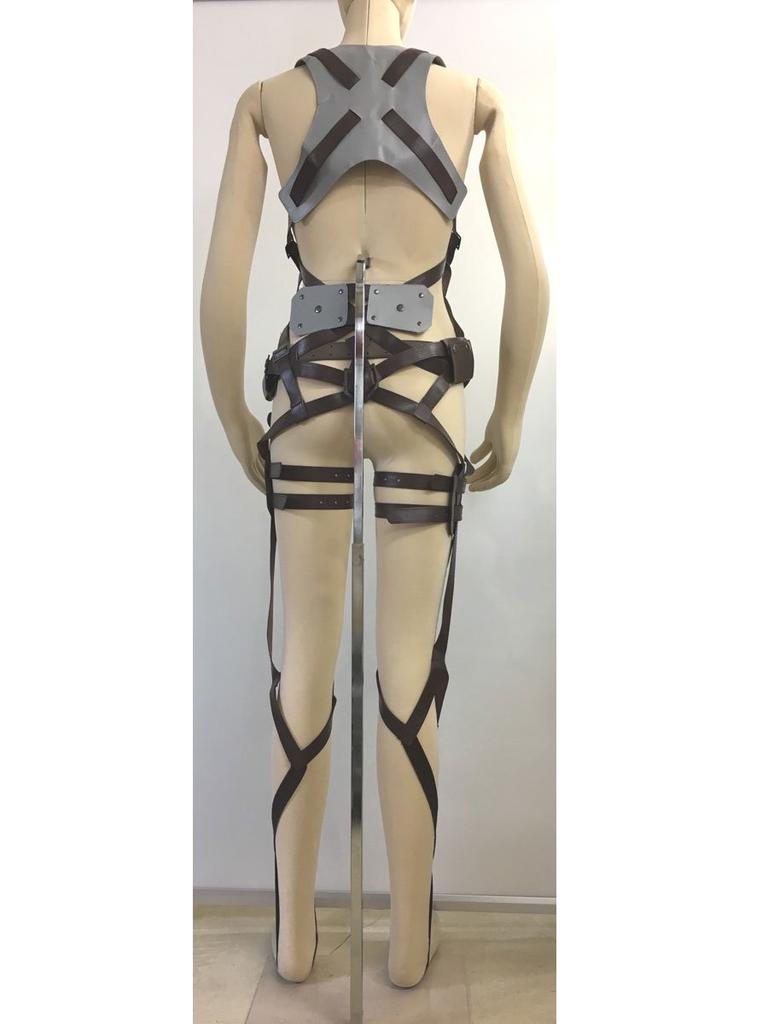 Атака титанов Survey Corps полный пояс куртка поясной комплект из 3 предметов косплей костюм унисекс один размер подходит большинству