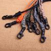 1PC  Keychain Paracord Military Braided Nylon Lanyard With Plastic Buckle High Strength Parachute Cord Camping Equipment Kit
