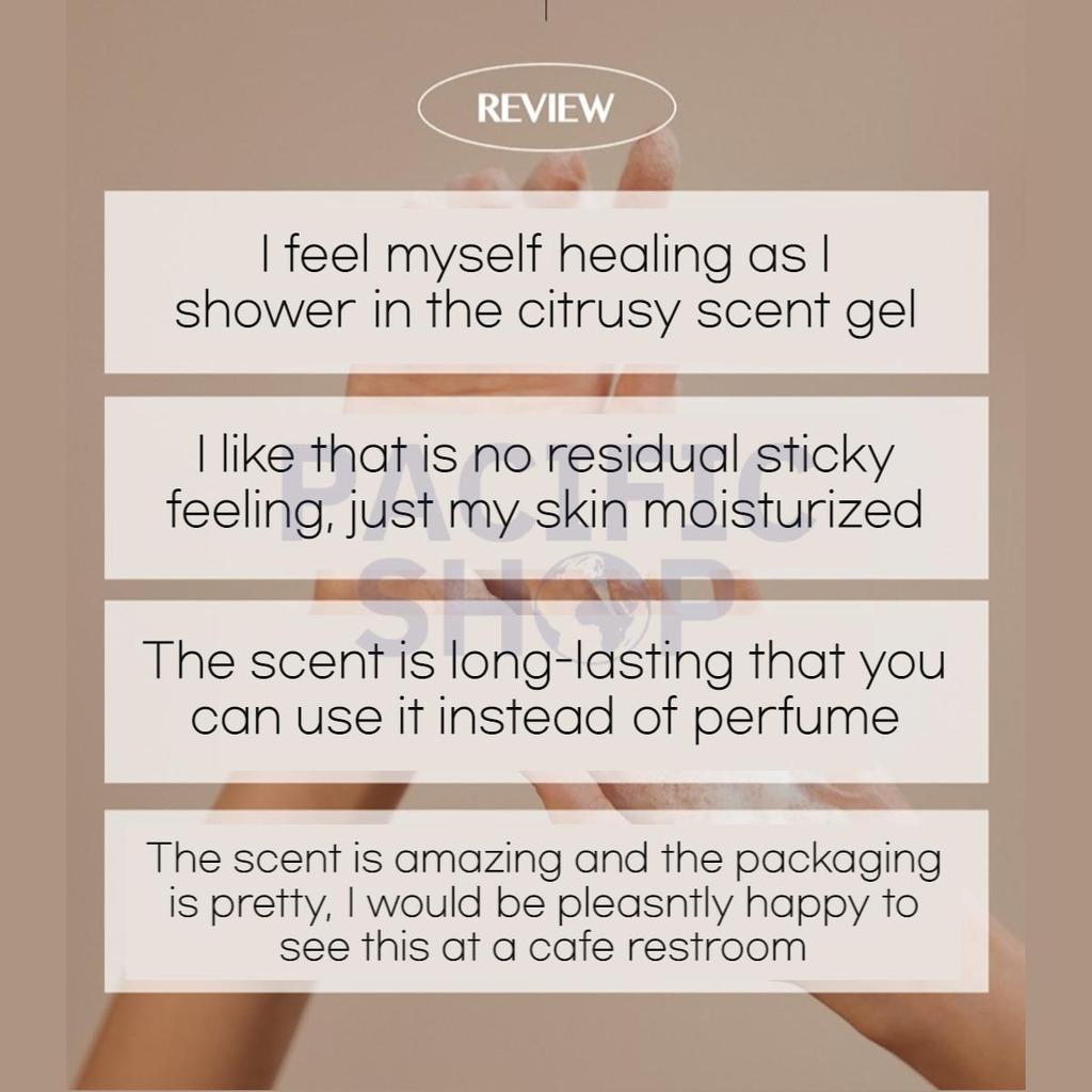 [Skin U] Inno Scent Shower Gel 500g (Sunset Orange, Eau De Floral)