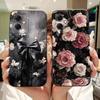 Beautiful Floral Phone Case For Xiaomi Redmi Note 12 5G Soft Silicone Shockproof Cases For Redmi Note 12 Pro Note12 5G Bumpers