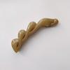 Solid Color Ponytail Holder Elegant Twist Hair Claw Hair Accessories Korean Banana Clip  Women
