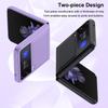 Phone Protective Cover Compatible with Samsung Galaxy Z Flip 3 Slim Case Hard PC Shockproof Case