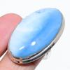 Natural Owyhee Opal Gemstone Handmade 925 Sterling Silver Ring Size 10 z8V25