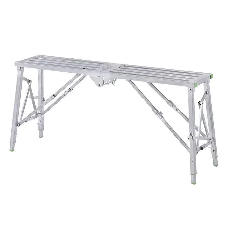 JINGGENG Heavy-Duty Folding Adjustable Work Platform Scaffolding