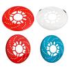 2Pcs Auto Car Vehicle Aluminum Alloy Wheel Decorative Disc Brake Cover Sheet
