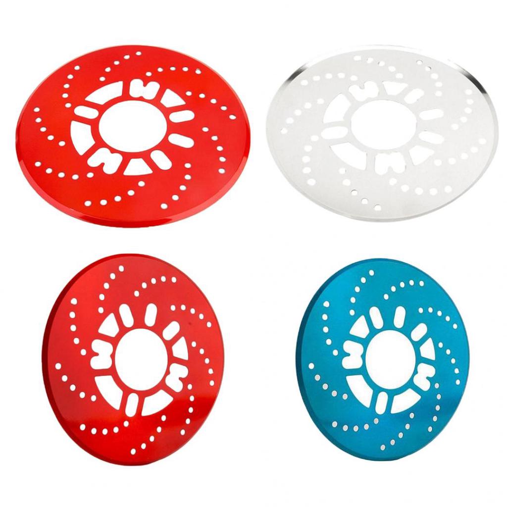 2Pcs Auto Car Vehicle Aluminum Alloy Wheel Decorative Disc Brake Cover Sheet